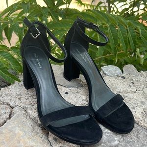 Stuart Weitzman Black Suede Heels